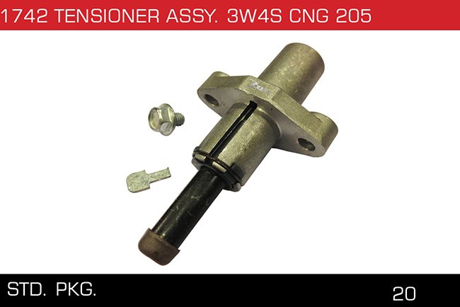 1742 TENSIONER ASSY 3W4S CNG 205